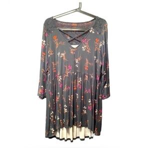 Torrid SuperSoft
Floral Babydoll Top